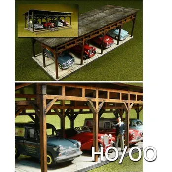 Modelová železnice přístřešek na auta Proses PLS-006