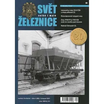 Časopis Svět železnice 80 Literatura sz80