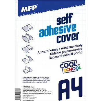 Obal adhézní A4 50x36cm, set 5 ks