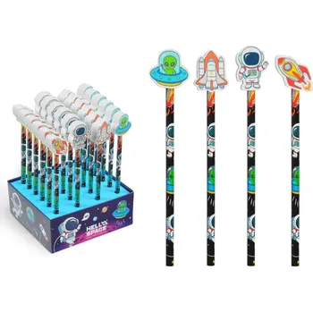 Grafitová tužka Tužka s pryží - vesmír