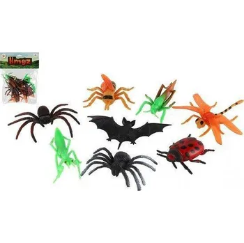 Hračka pro nejmenší Teddies Hmyz 8 ks plast 7-12 cm