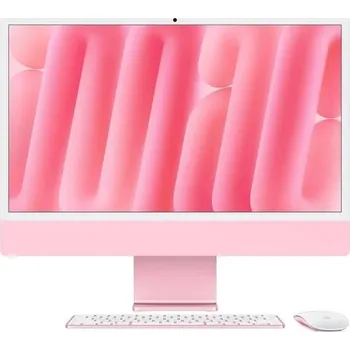 Stolní počítač Apple iMac 24'' 4.5K display M4 chip 8-core CPU and 8-core GPU, 16GB, 256GB SSD - Pink