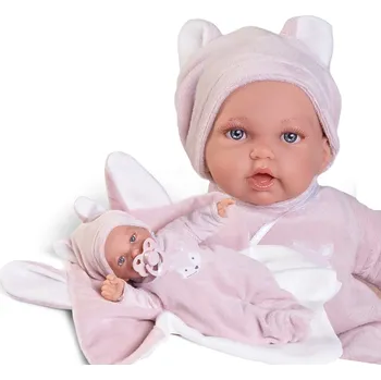 Panenka Antonio Juan Realistická panenka s měkkým látkovým tělem 27 cm Petit 12439