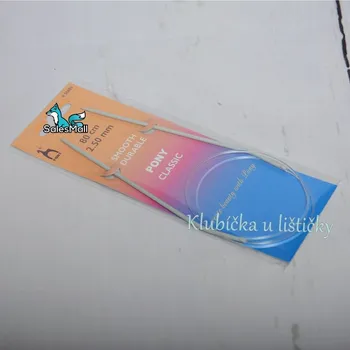 Jehlice Pony Jehlice kruhové 80 cm, 2,5 mm