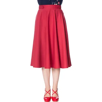 Dámská sukně Banned Retro sukně Di Di - Red Velikost: XL (UK 16)