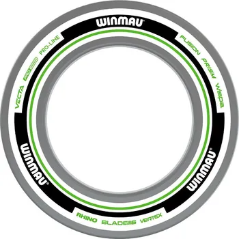 Ochrana k sialovým terčům Winmau Advance, bílo-zelená