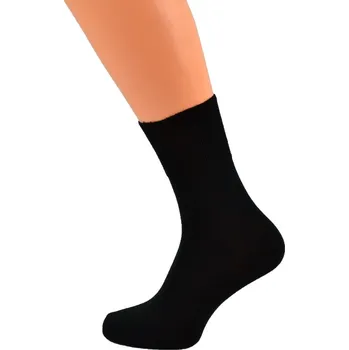 Pánské ponožky Gapo Pánské ponožky Zdravotní ELASTAN (tmavé) 1. Velikost: 5-6 (EU 38-39), 2. Barva: Černá