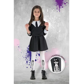 Dámské oblečení Knittex punčochové kalhoty dívčí 2330 - graphite, 140-146