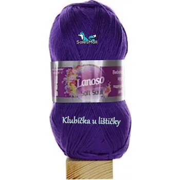 Příze Lanoso Soft Soul 944 - fialová