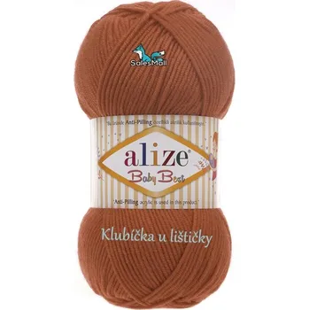 Galanterie Alize Baby Best mrkvová 408