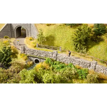 Modelová železnice polní kamenná zeď Noch 13171
