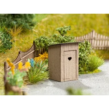 Modelová železnice kadibudka 2ks - doprodej Noch 14436