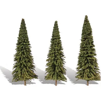 Modelová železnice jehličnaté stromy velké 3 ks Woodland Scenics TR3573