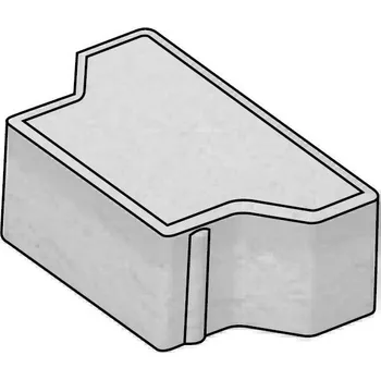 Venkovní dlažba CS-BETON KOST 6 Šedá 0,896 m2