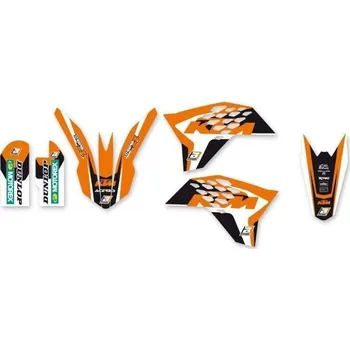 Samolepicí dekorace na vozidlo BLACKBIRD sada ochranných nálepek KTM SX 65 09-15 DREAM 4