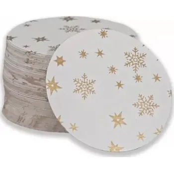 Dekorace do dětského pokoje Kolečka hvězdičky 50 ks - 6,5 cm (Kolečka jsou ideální pro malé i velké tvůrce a jejich kreativitu!)
