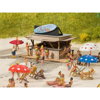 Modelová železnice kiosek na pláži Noch 14260