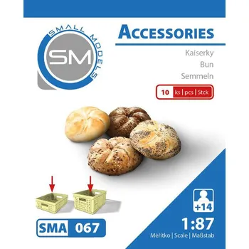 Modelová železnice kaiserky 10ks sma 067