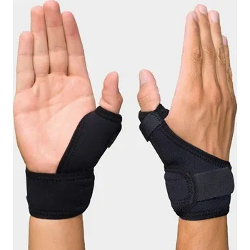 Ortéza s dlahou pro fixaci palce CATELL Nova Neopren černá, pravá černá XS, S, M, L, XL, XXL Varianta: černá, S