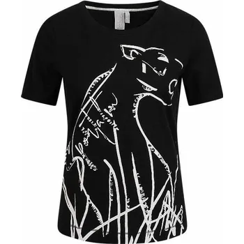 DÁMSKÉ TRIČKO SPORTALM 1852510666 59 - 34 / Černá