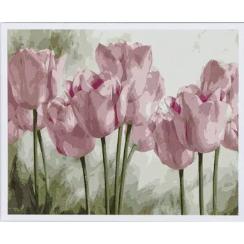 Malování podle čísel Tulipány