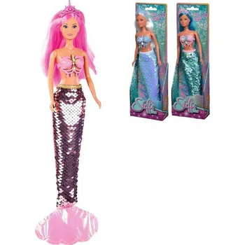 Panenka Simba Panenka Steffi Love mořská víla flitrová 3 druhy v krabici