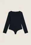 FW24 kolekce - Bodíčko s dlouhým rukávem v šedivé barvě Dostupná velikost: XS