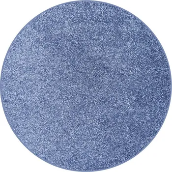 Koberec Kusový koberec Velur Ultra tm. modrý kruh, 200x200 (průměr) kruh, modrá, ložnice, AladinWorld Expres - 1 rok na vrácení + DOPRAVA ZDARMA k Vám i zpět
