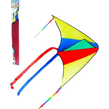 Létající drak Drak létající nylonový 110x63cm jednošňůrový barevný