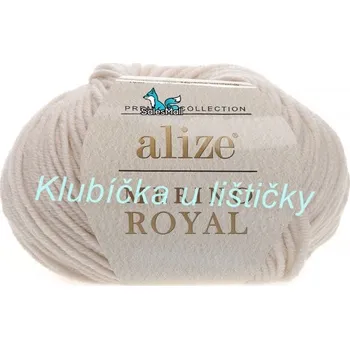 Příze Alize Merino Royal krémová 67