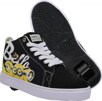 Kolečkové brusle Heelys x Minions - Racer 20 Minions - Black/White/Yellow - koloboty Velikost boty: 35