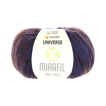 Příze Mirafil Příze Universe Solid 450 - inkoustová melange