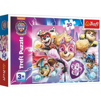 Puzzle Trefl PUZZLE Hrdinové města Tlapková Patrola 27x20cm 30 dílků skládačka