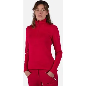 Dámský rolák ROSSIGNOL W BLACKSIDE FLEECE HZ Ruby Red RLNWL15-35M 24/25 velikost S