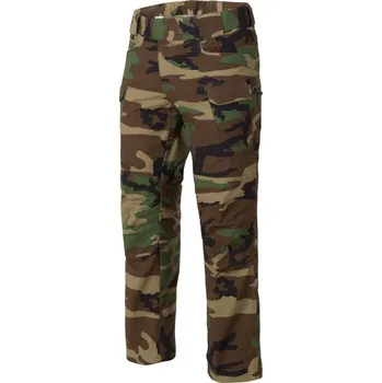 Pánské oblečení HELIKON HELIKON kalhoty UTP® PolyCotton Ripstop - US Woodland - XXL-R