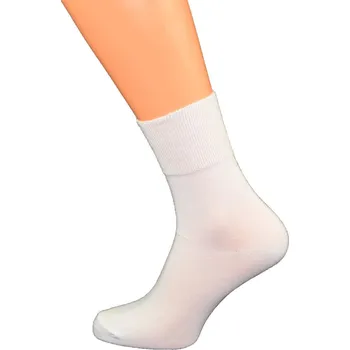 Pánské ponožky Gapo Pánské ponožky zdravotní ELASTAN (světlé) 1. Velikost: 7-8 (EU 41-42), 2. Barva: Bílá