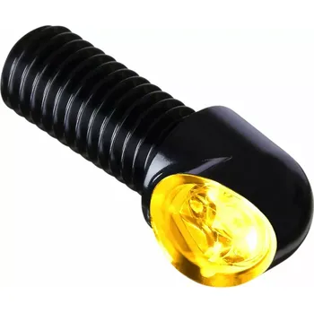 Osvětlení pro motocykl Homologovaný led motocyklový blinkr MOTOGADGET MO.BLAZE TENS 1 pozice montáže zadní nebo přední, balení 1 kus, barva černá