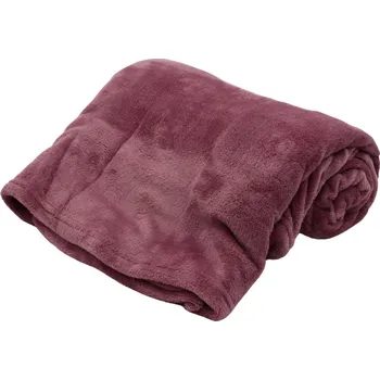 deka Home Elements Mikroflanelová deka, starorůžová Home Elements