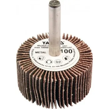 Příslušenství k nářadí Kotouč lamenový radiální 40x20 P-120 s hřídelí 6 mm