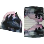 Čepice zimní + Multifunkční zateplený nákrčník PINGU - RUBY + RAT 67 L/XL Polyester Thermo 67