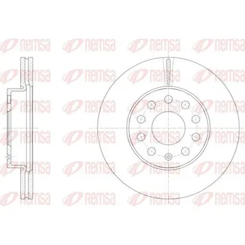 Brzdový kotouč Brzdový kotouč REMSA 61586.10