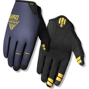 Cyklistické rukavice GIRO DND rukavice pánské (Dark Shark/Spectra Yellow) Velikost: L