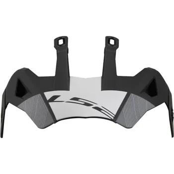 Helma na motorku LS2 Helmets LS2 MX702 PEAK HILL MATT BLACK WHITE