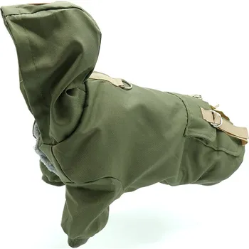 Obleček pro psa Good day - zimní bunda pro psy Barva: Zelená, Délka zad (cm): 40 cm