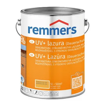 Remmers UV+ lazura 5 l, borovice