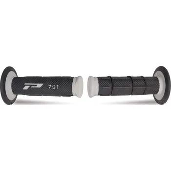 PROGRIP gripy PG791 OFF ROAD (22+25mm, délka 115mm) barva šedá/černá (dvoudílné) (791-187) (PG791GR/BK)