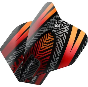 Šipka Letky na šipky Winmau Prism Alpha černo-oranžové, No2