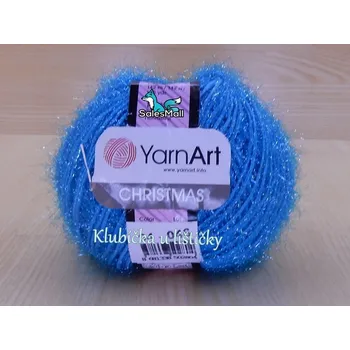 Příze YarnArt příze Christmas 4 - tyrkysová