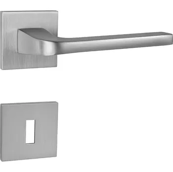 Dveřní kování MPK - VIVA - HR SQ6 rozety BBQ, klika/klika OCS - Chrom broušený