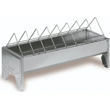 Chov hospodářského zvířete Gaun Kovové krmítko s nožičkami velkokapacitní 50 cm